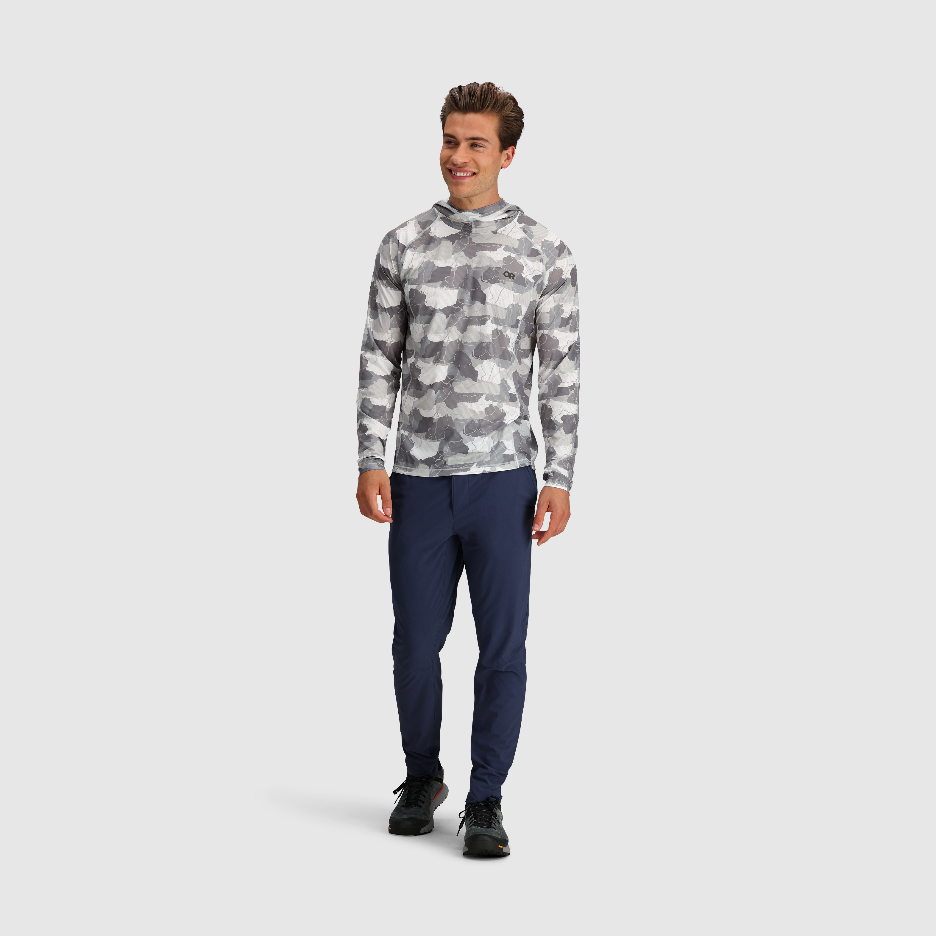 Men's Echo Hoodie - Lightweight UPF 15 & Odor Control