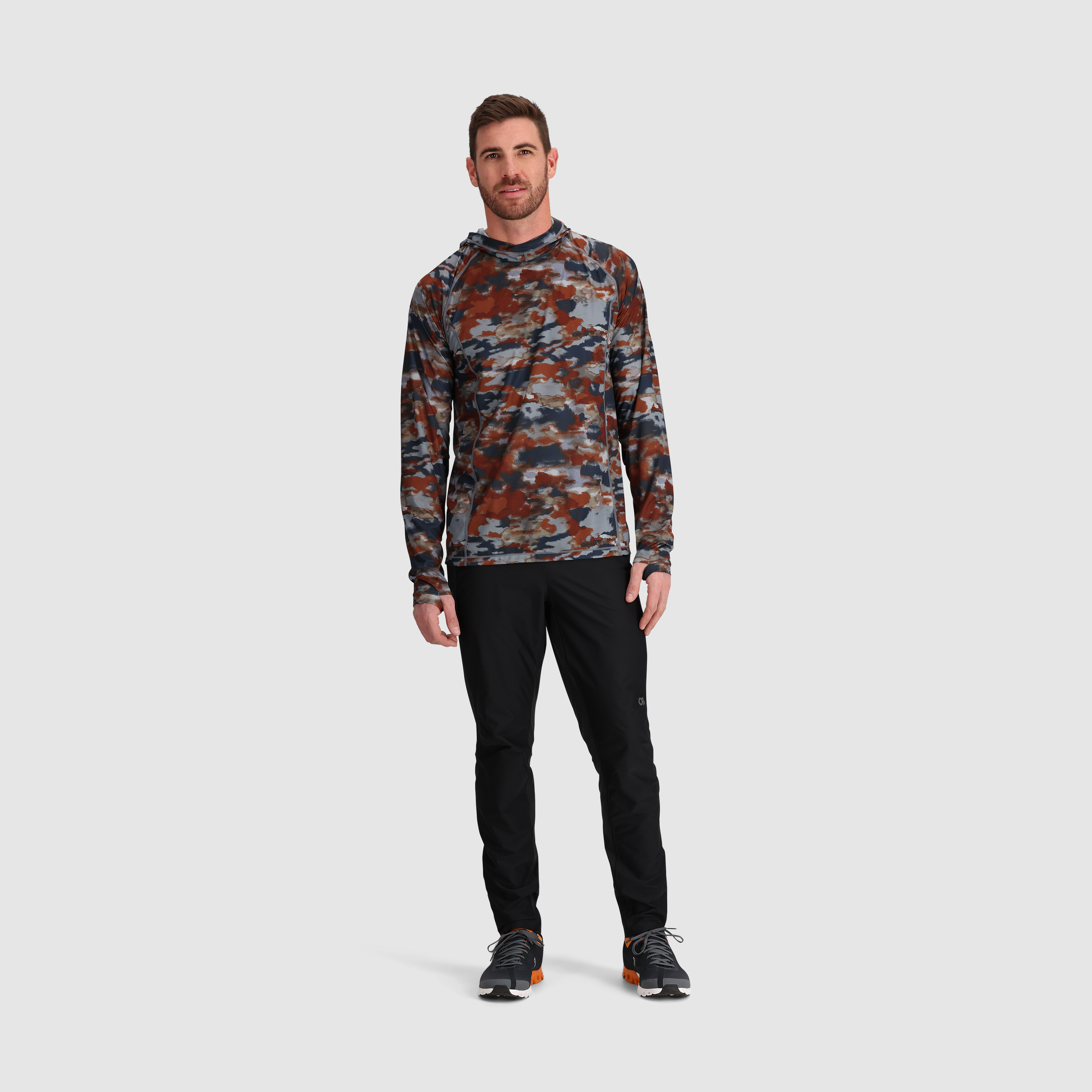 Men's Echo Hoodie - Lightweight UPF 15 & Odor Control
