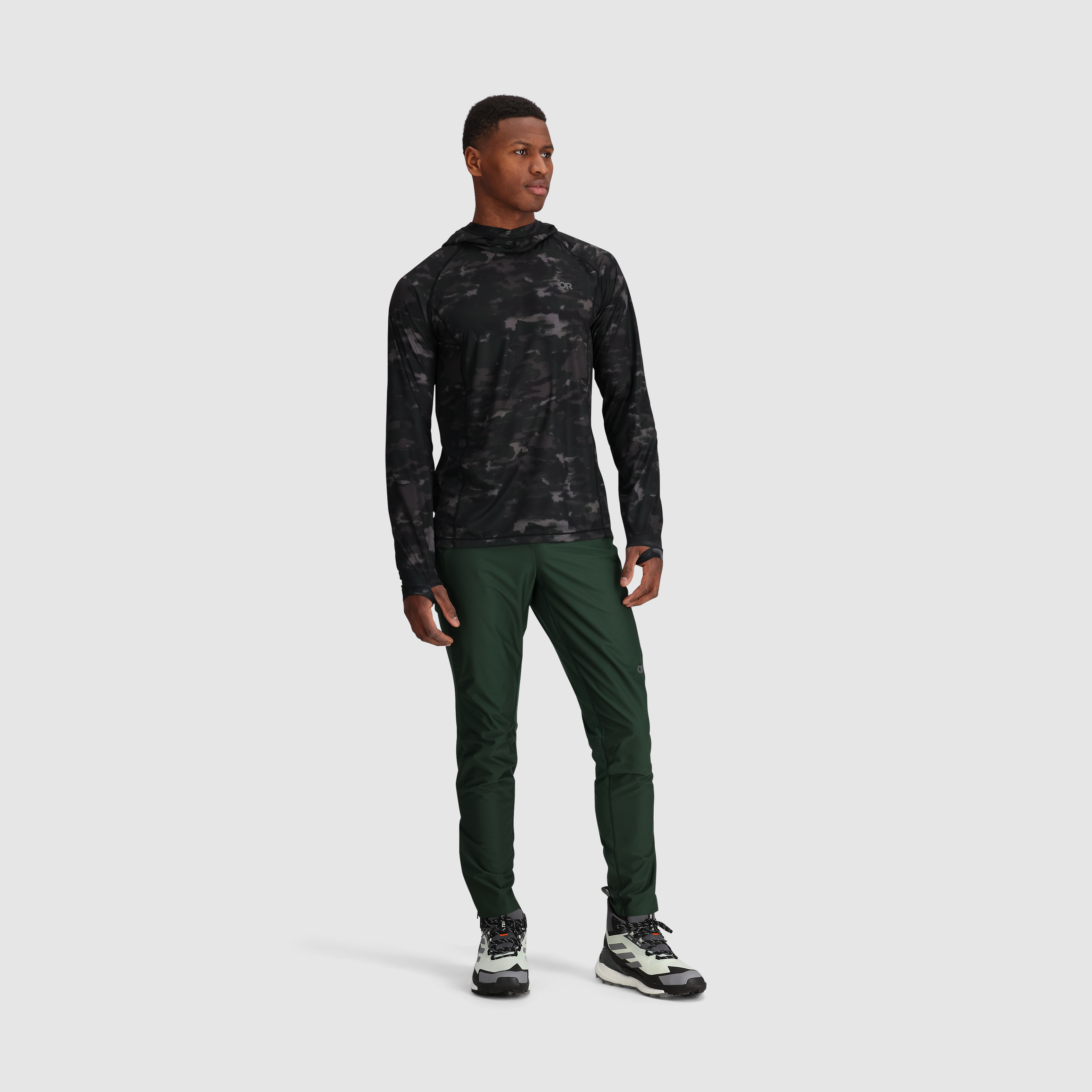 Men's Echo Hoodie - Lightweight UPF 15 & Odor Control