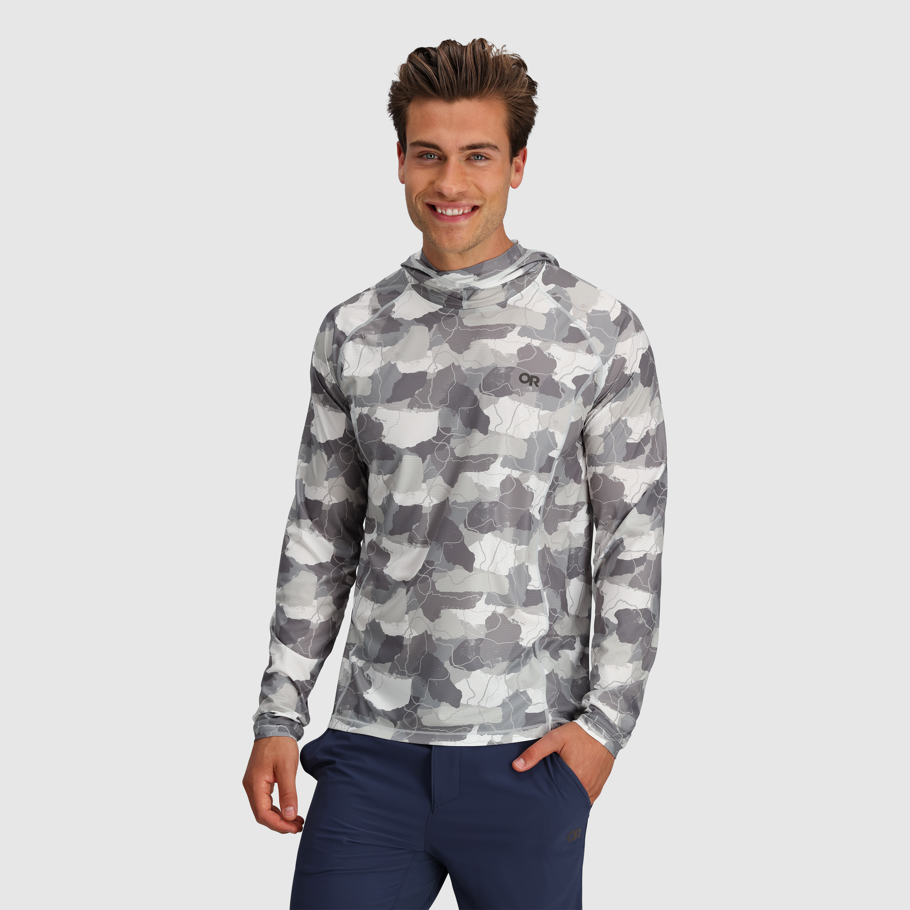 Men's Echo Hoodie - Lightweight UPF 15 & Odor Control
