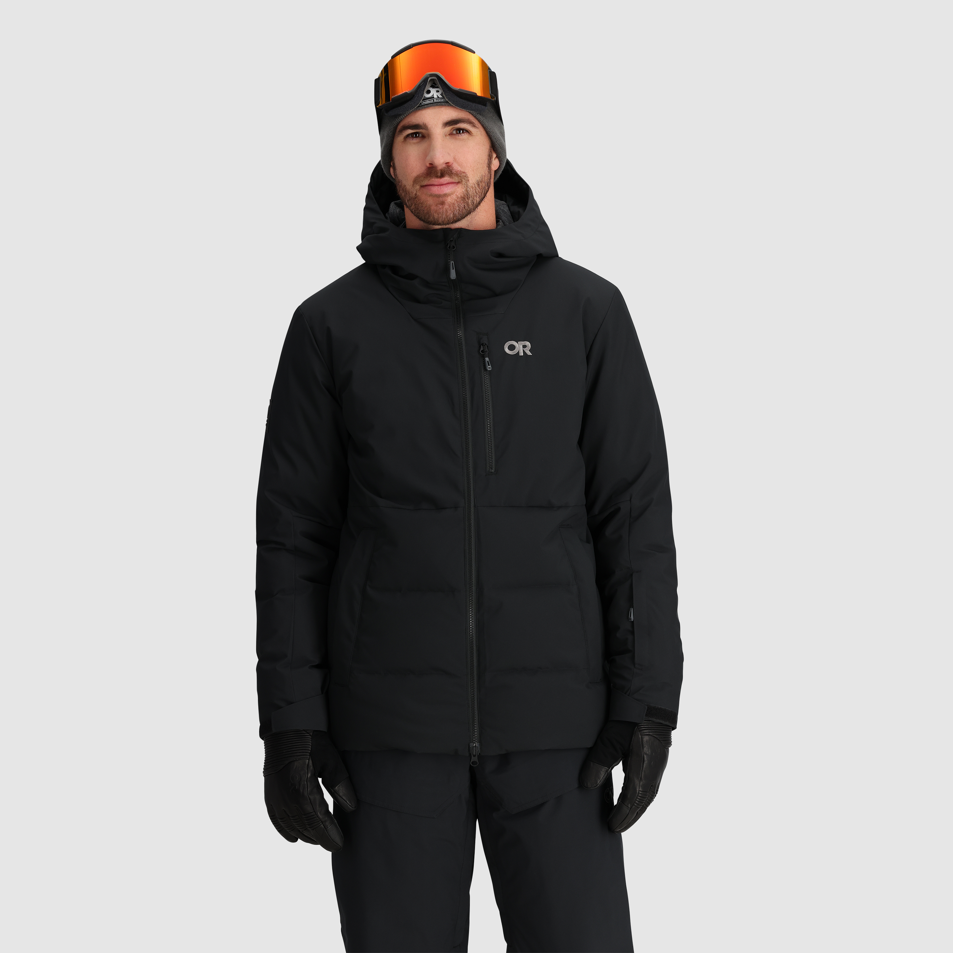 Men's Recycled Down Snow Jacket for Skiing & Snowboarding