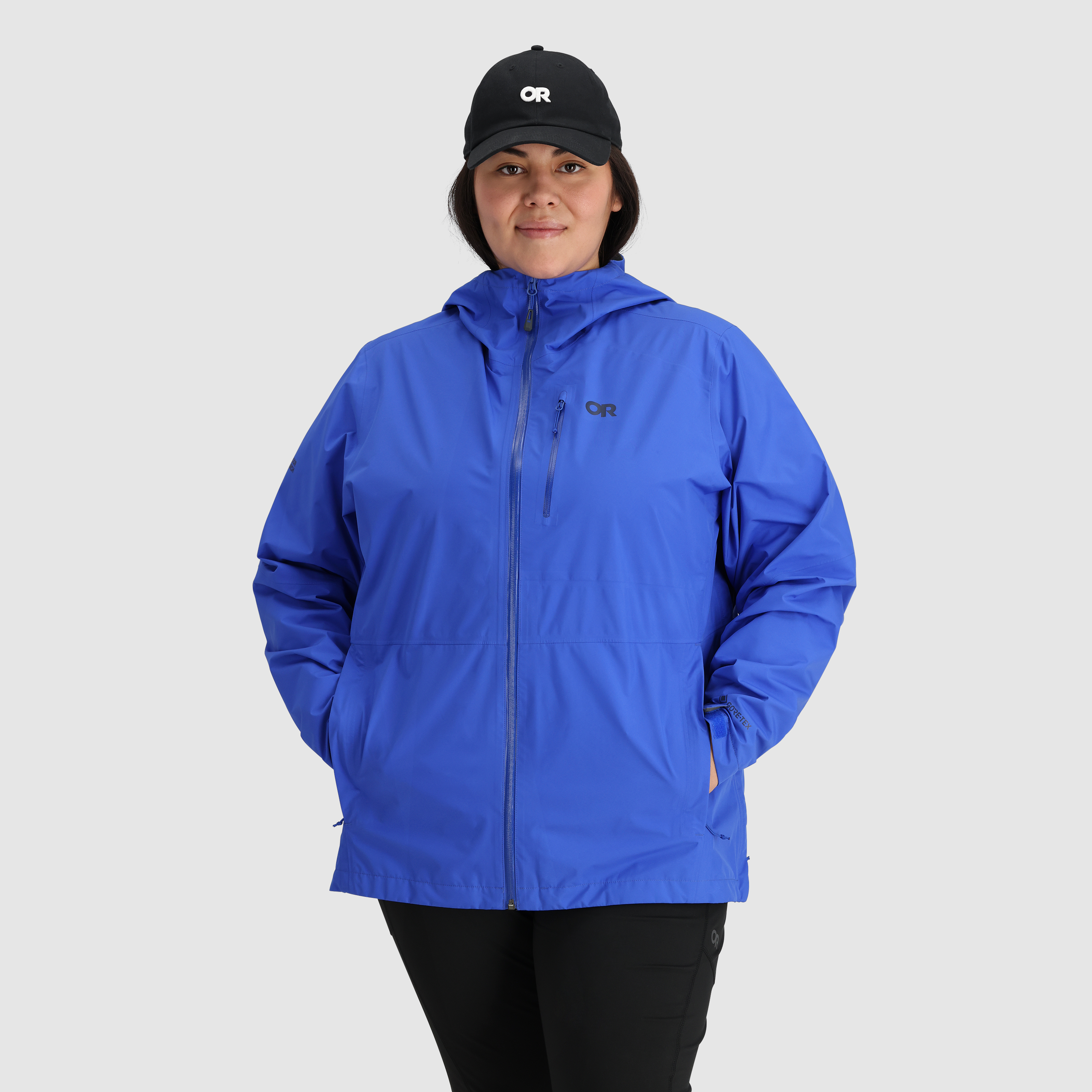 Women's GORE-TEX Plus Size Waterproof Rain Jacket - Aspire II