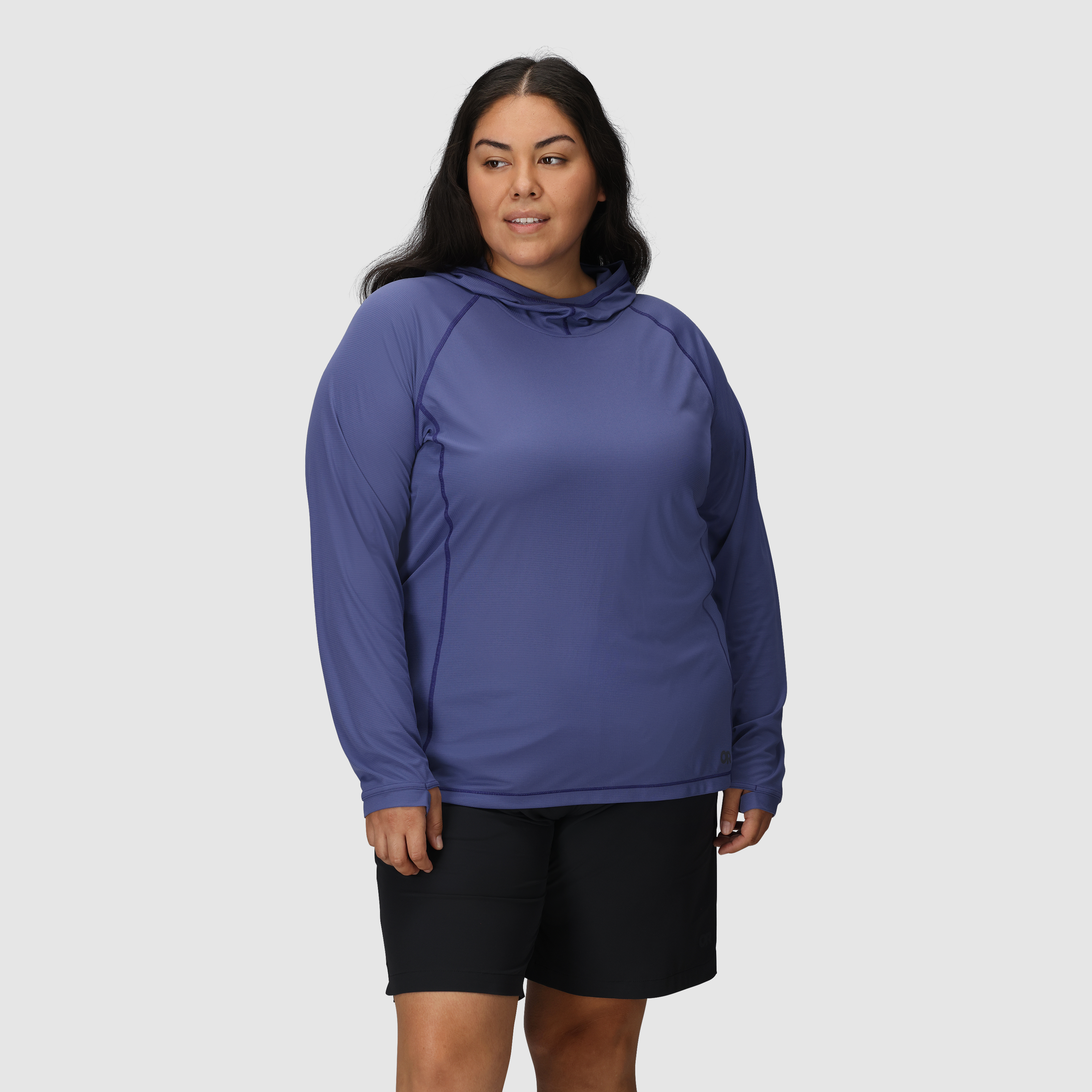 Echo Plus Size Hoodie for Women - UPF 15 & ActiveFresh™ Odor Control