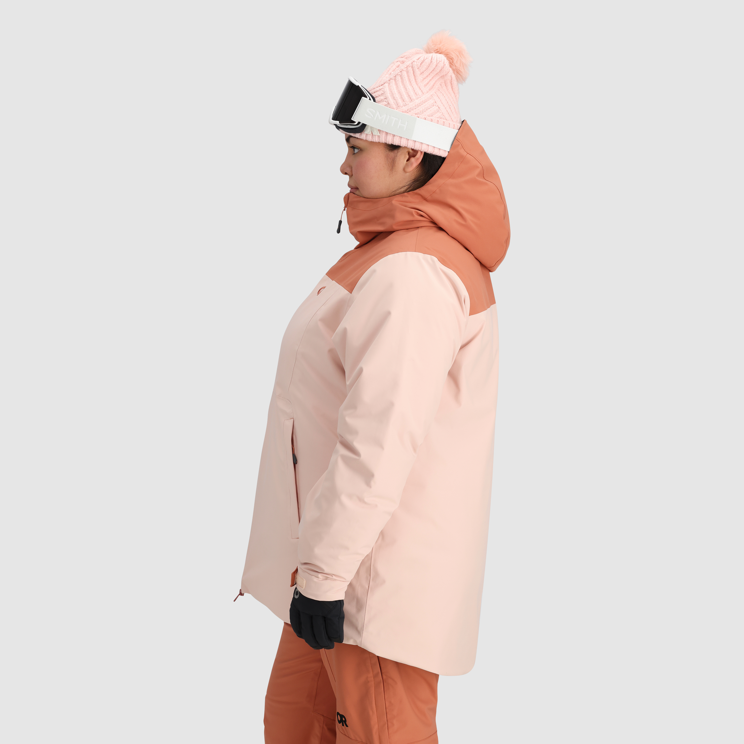 Women's Insulated Snowboard Jacket - Waterproof & Eco-Friendly