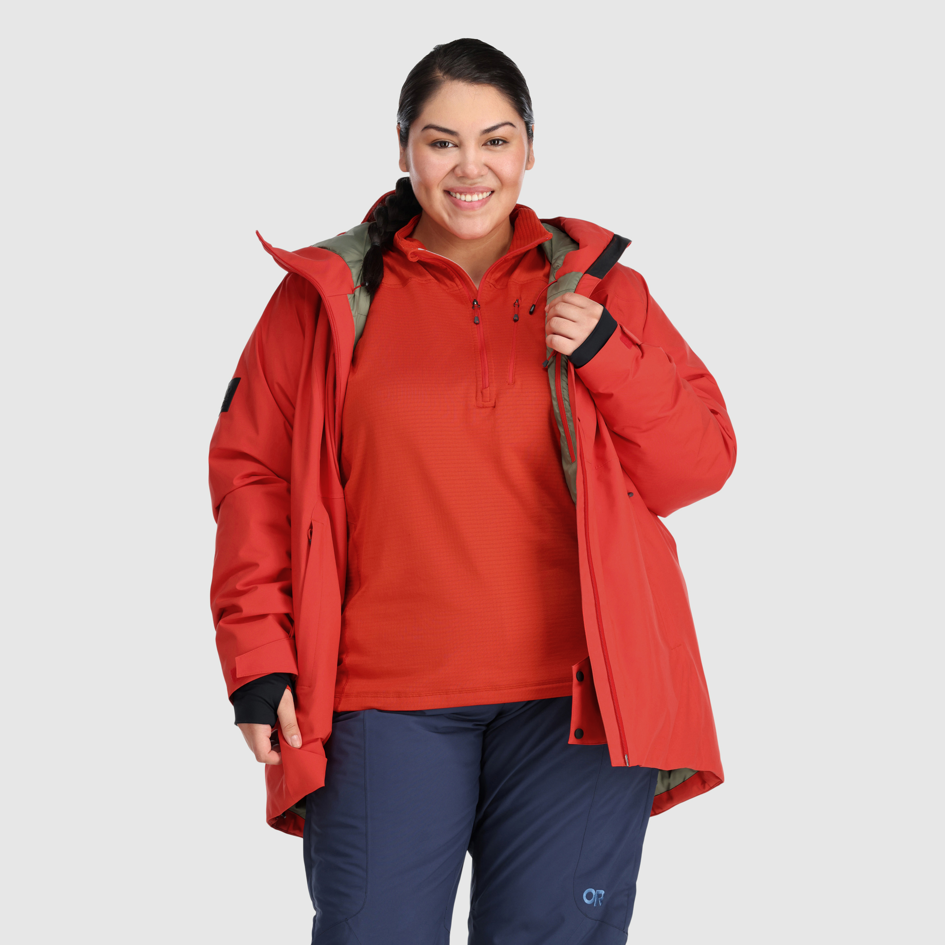 Women's Insulated Snowboard Jacket - Waterproof & Eco-Friendly