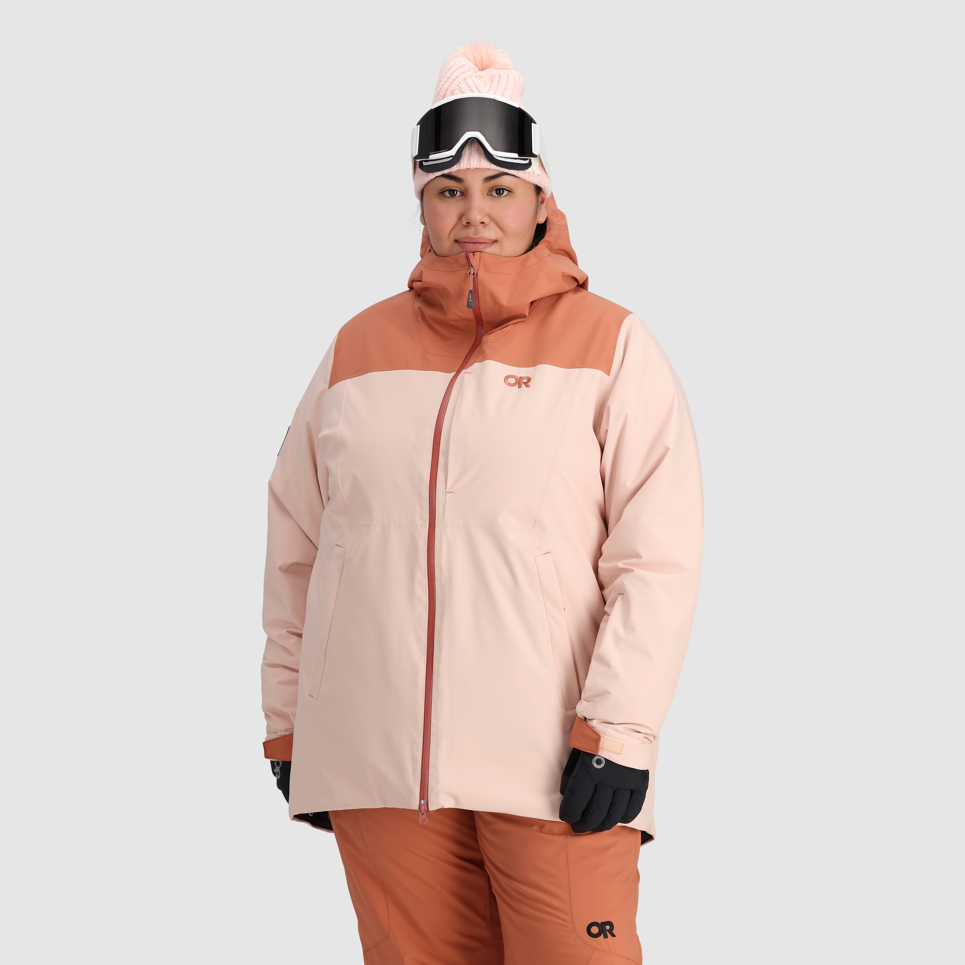 Women's Insulated Snowboard Jacket - Waterproof & Eco-Friendly