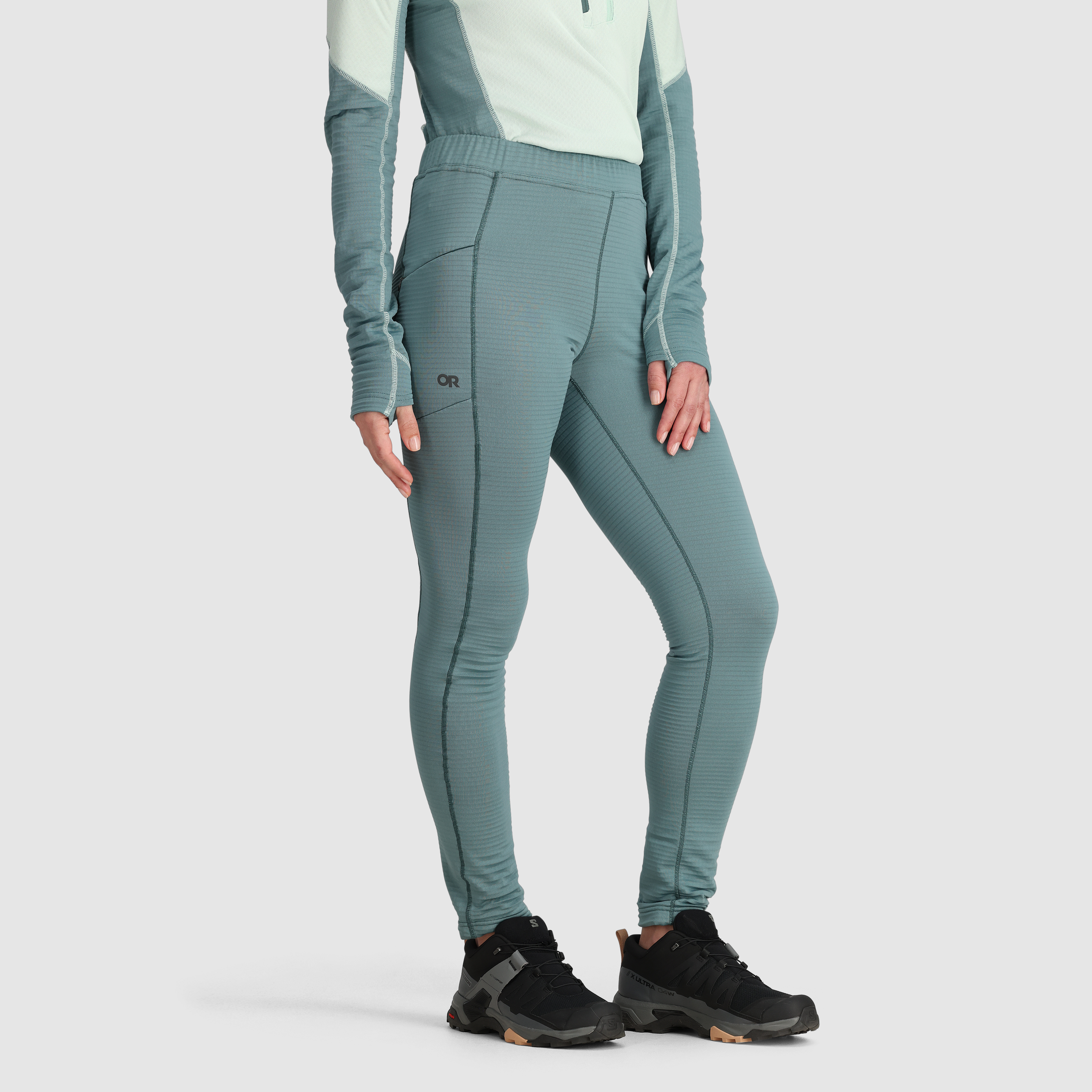 Women's Vigor Grid Fleece Pants - Recycled Polyester Hiking Bottoms