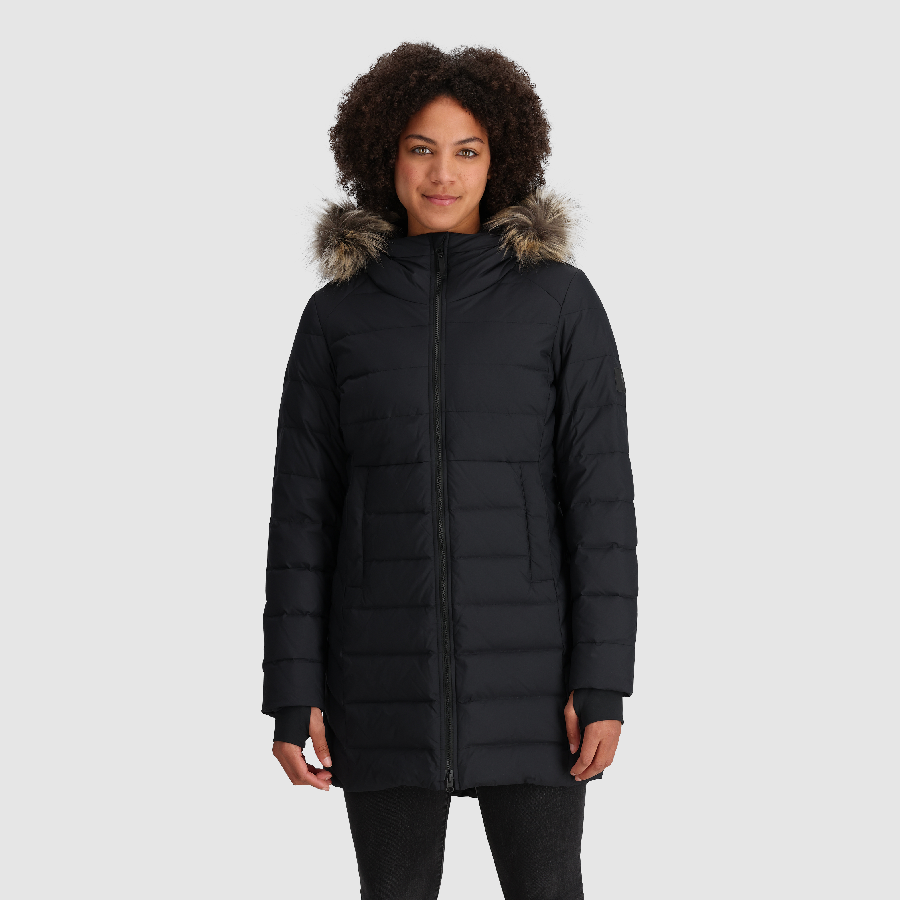 Women's Eco-Friendly Down Parka - Coze Lux Winter Coat