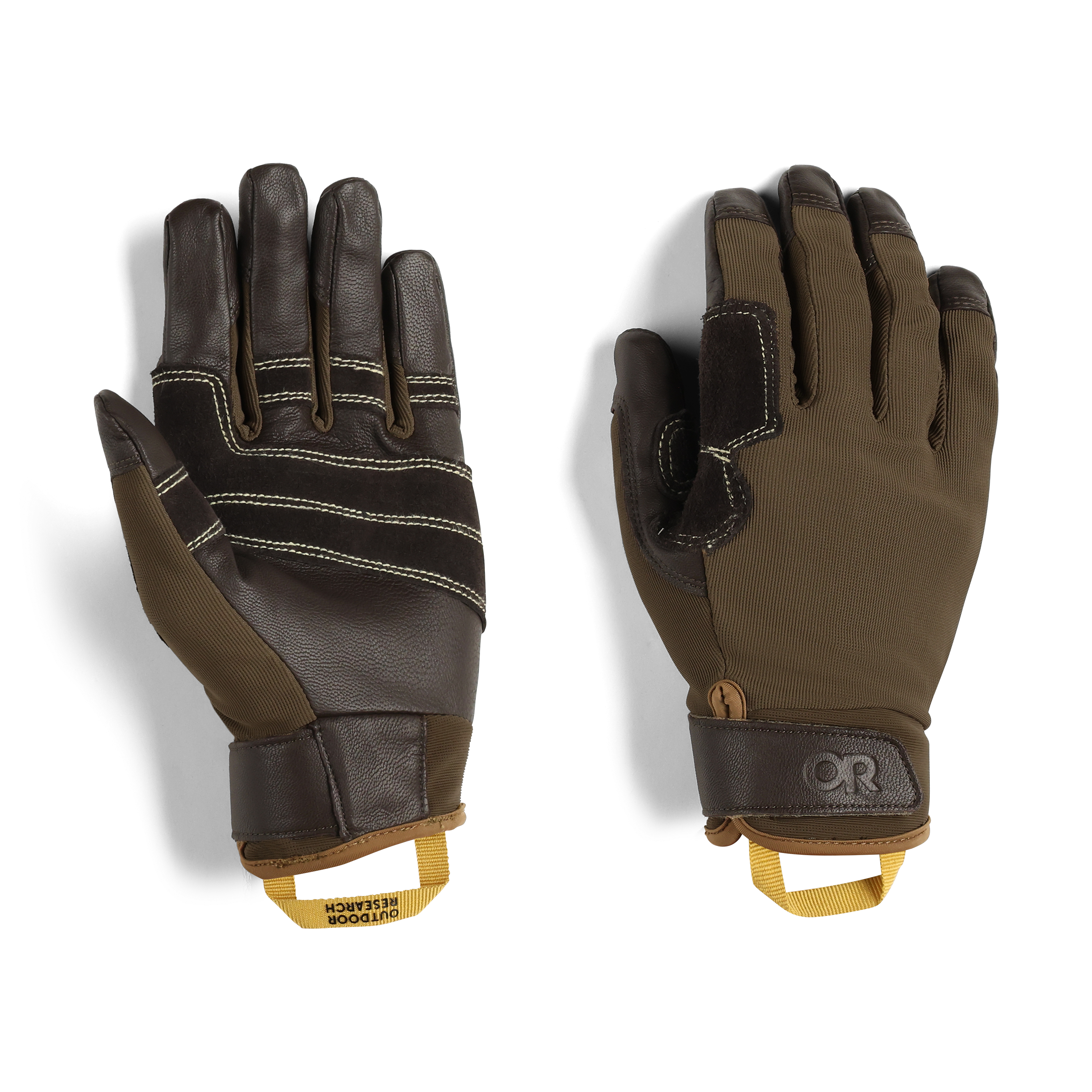 Direct Route II Climbing Gloves - Goat Leather Belay & Rappelling