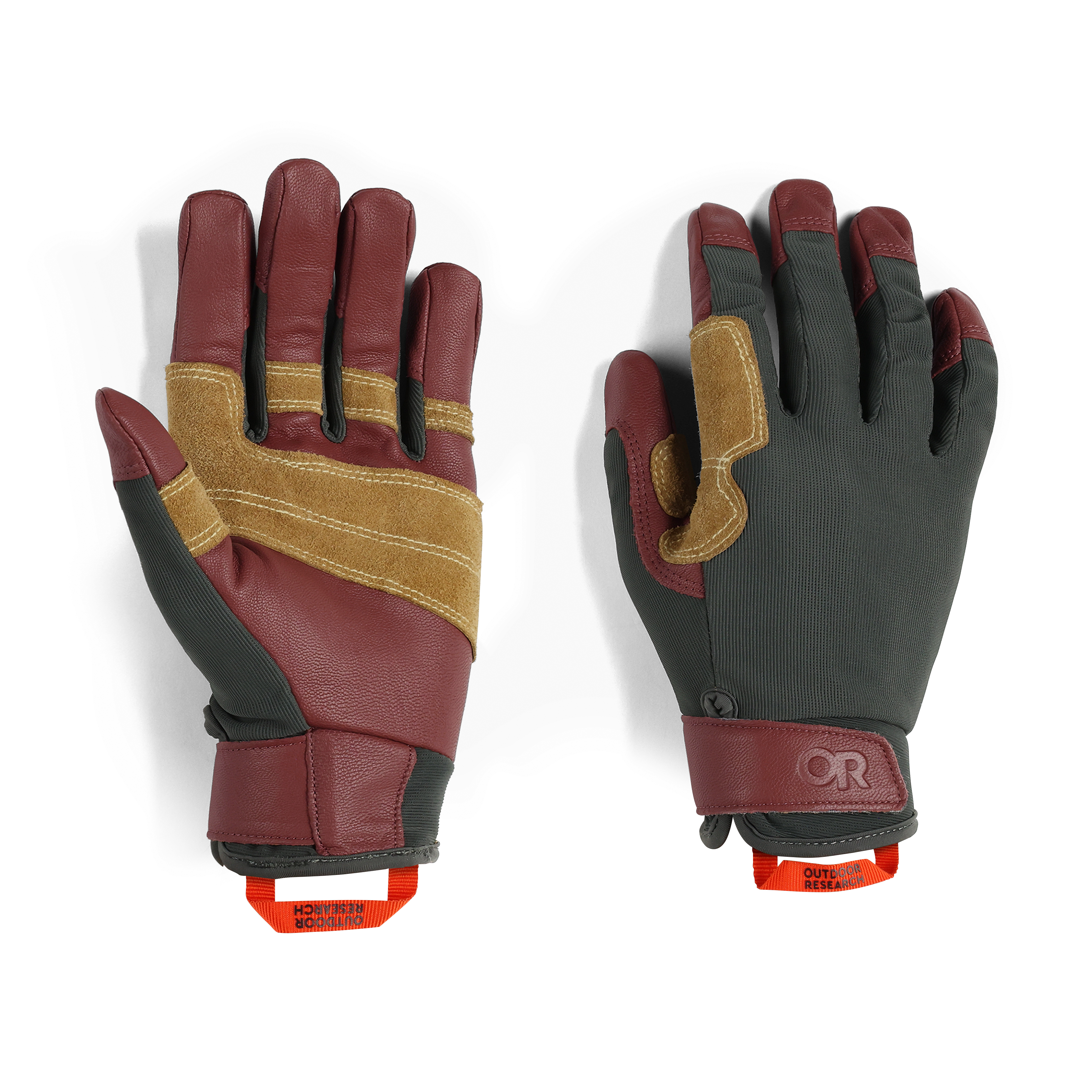Direct Route II Climbing Gloves - Goat Leather Belay & Rappelling