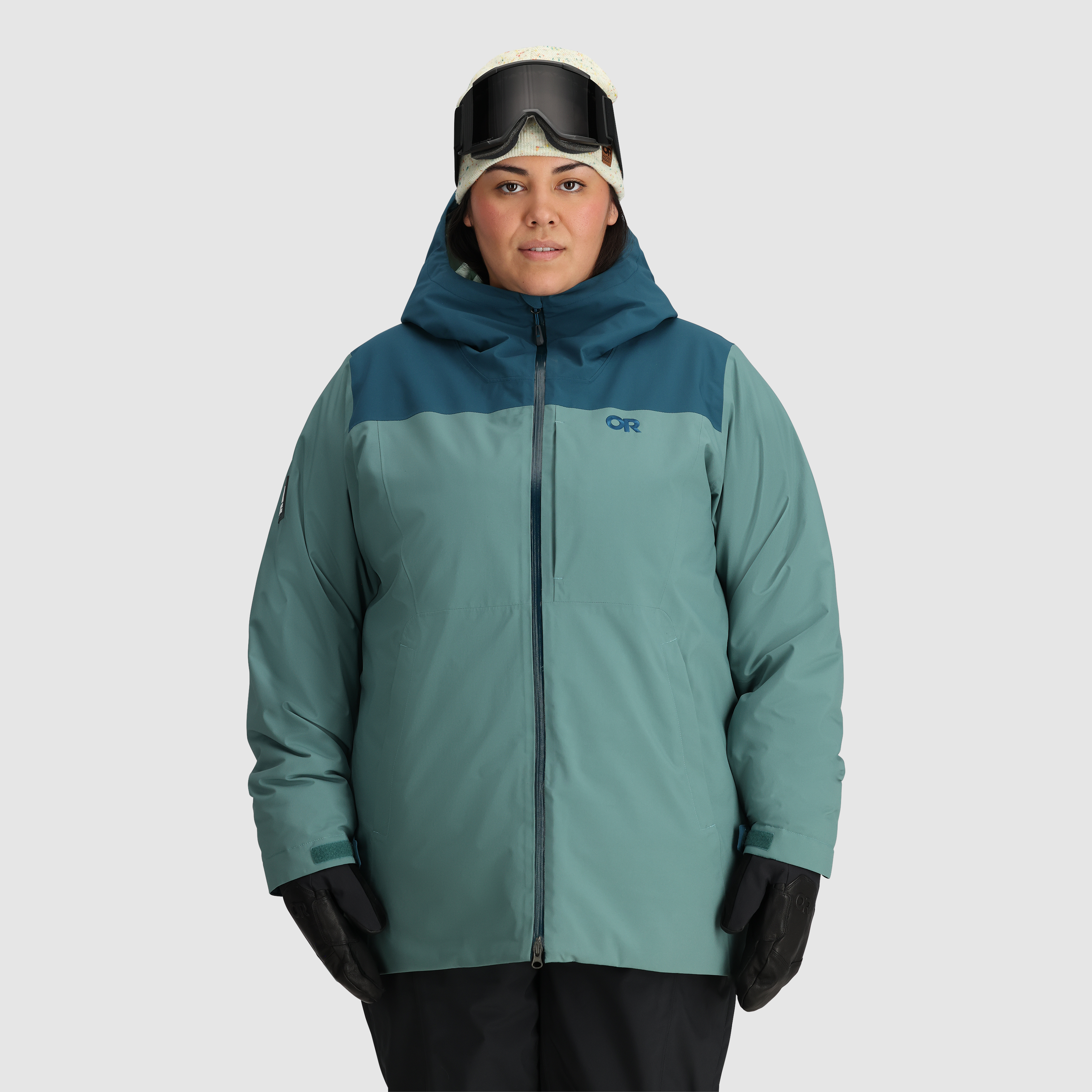 Women's Insulated Snowboard Jacket - Waterproof & Eco-Friendly